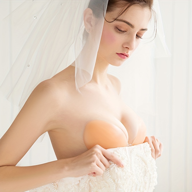 Push Up Bra Silicone - Силиконовые накладки на грудь для женщин,