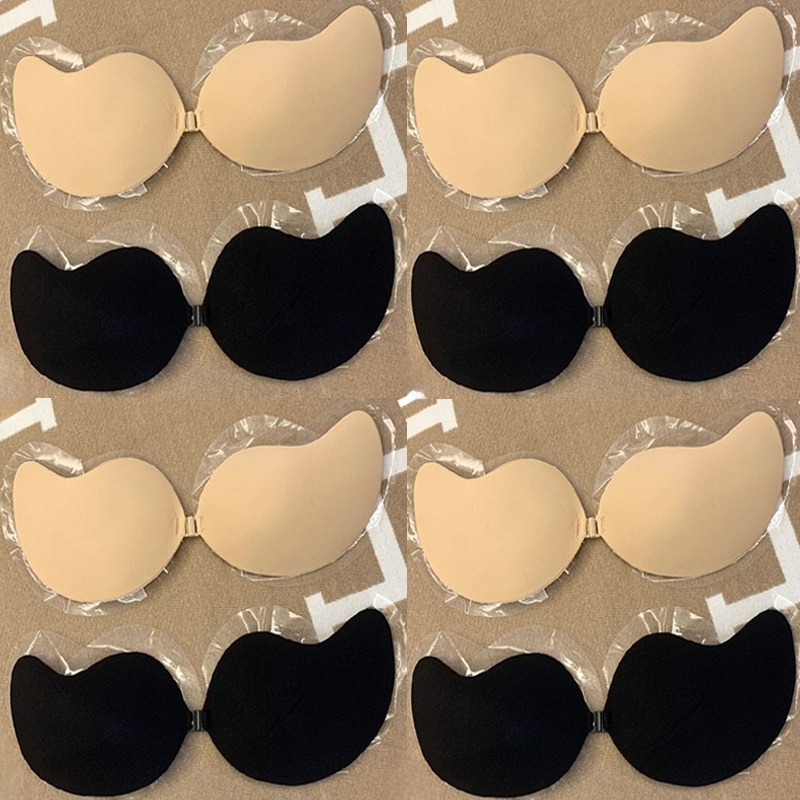 Push Up Bra Silicone - 1/2 пары невидимых бюстгальтеров-невидимок без бретелек