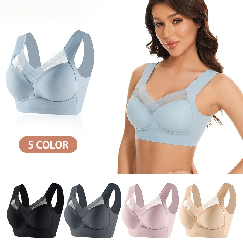 Underwire Bra Padded - L-6XL плюс размер бюстгальтер без косточек