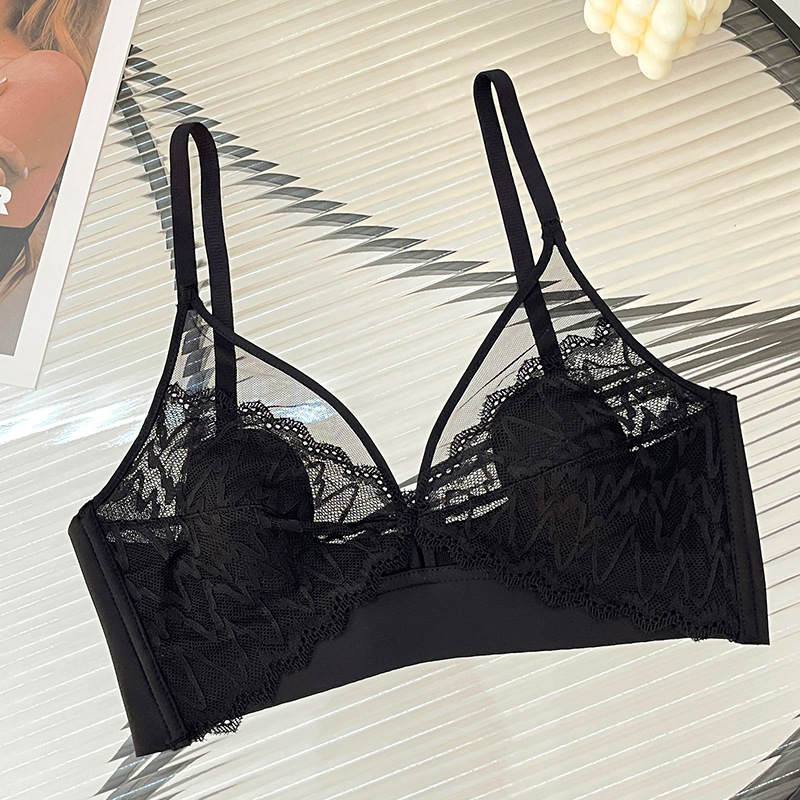 T Shirt Bra Seamless - Сексуальный кружевной укороченный топ с глубоким
