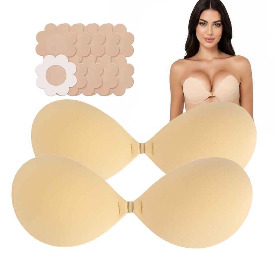 Backless Bra Sticky - Невидимый бюстгальтер без бретелек на клейкой
