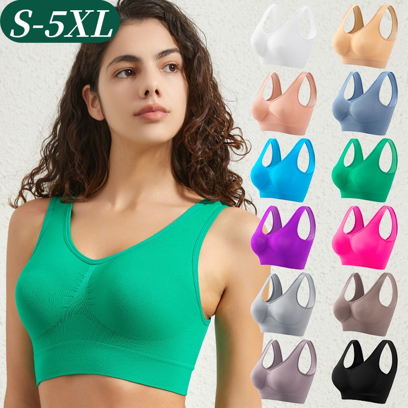 T Shirt Bra Seamless - Женский бесшовный бюстгальтер пуш-ап, спортивный топ