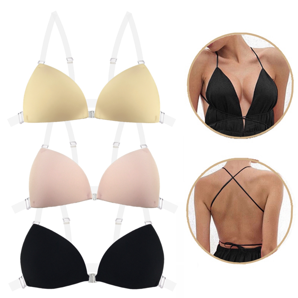 Push Up Bra Silicone - Силиконовый бюстгальтер-невидимка для женщин, для свадебных