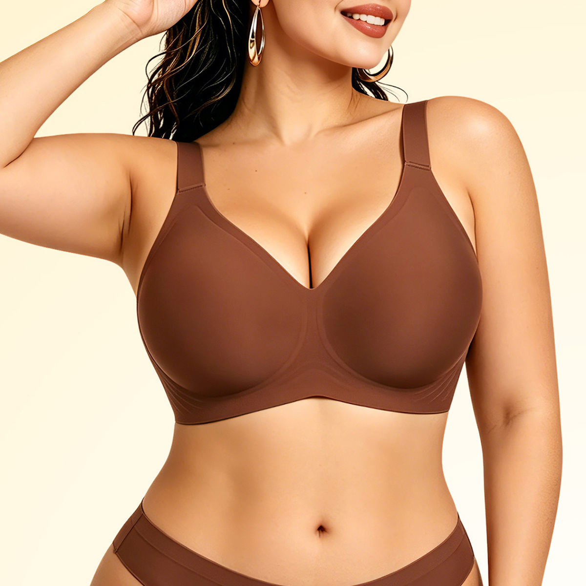 Wirefree Bra Comfort - Женский бесшовный бюстгальтер без косточек с