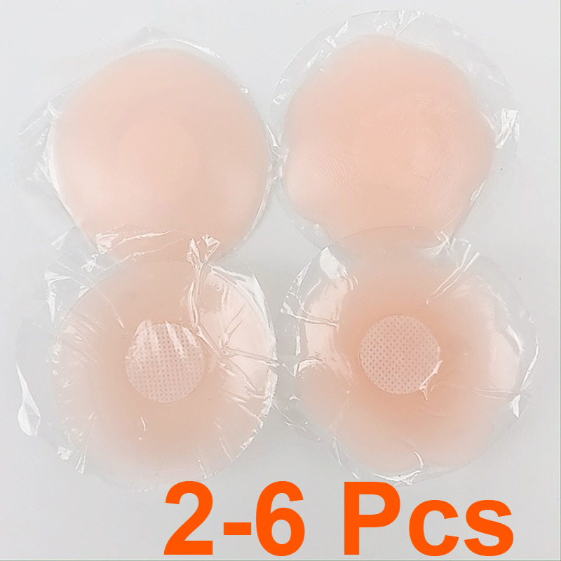 Push Up Bra Silicone - 2-6 шт., женские силиконовые накладки на