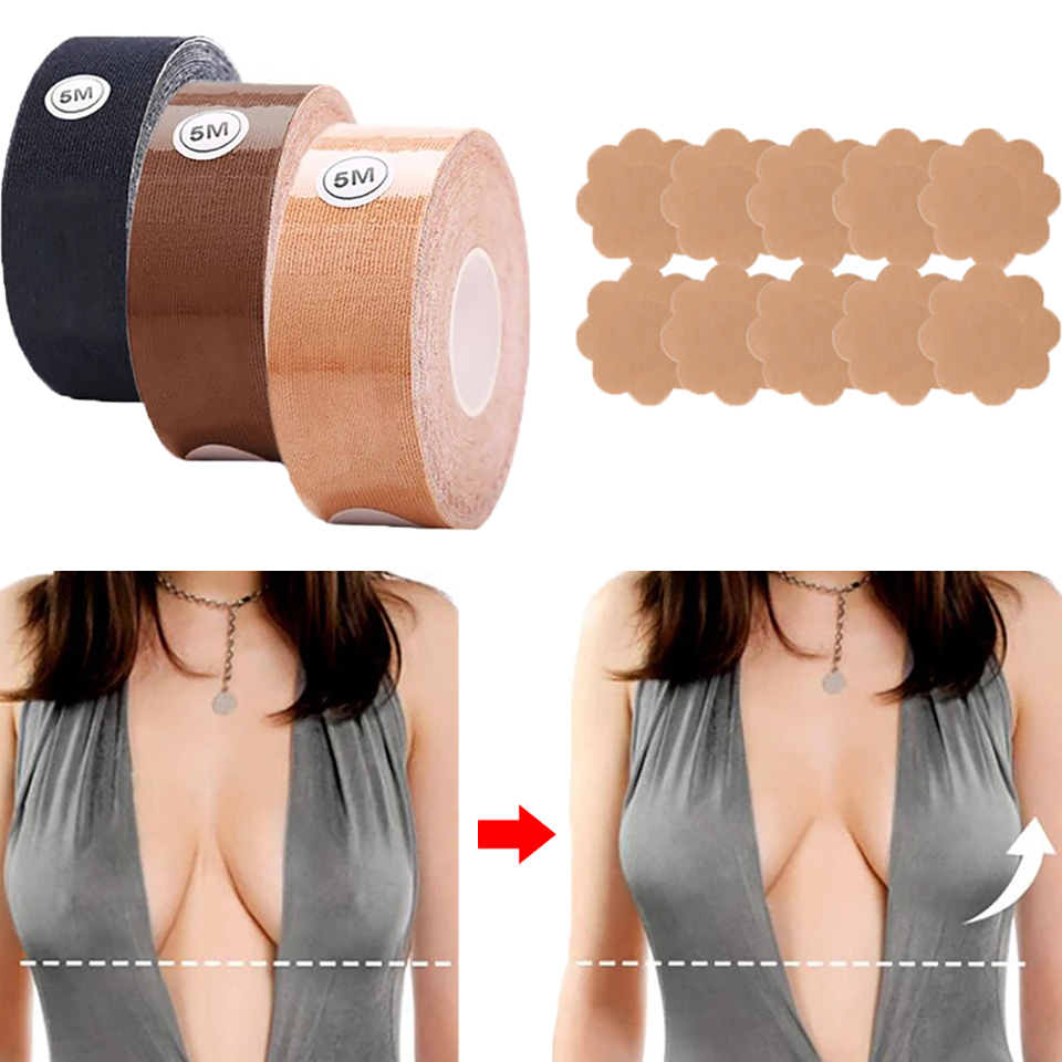 Невидимая силиконовая лента дл – обзор и цена Backless Bra Sticky
