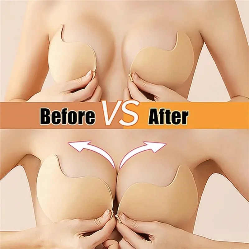 Невидимый самоклеящийся бюстга – обзор и цена Push Up Bra Silicone