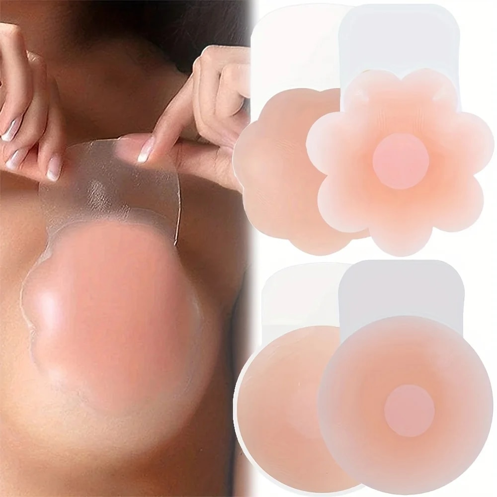 1 пара, силиконовые накладки н – обзор и цена Push Up Bra Silicone