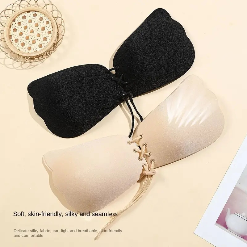 Удобный бесшовный самоклеящийс – обзор и цена Push Up Bra Silicone