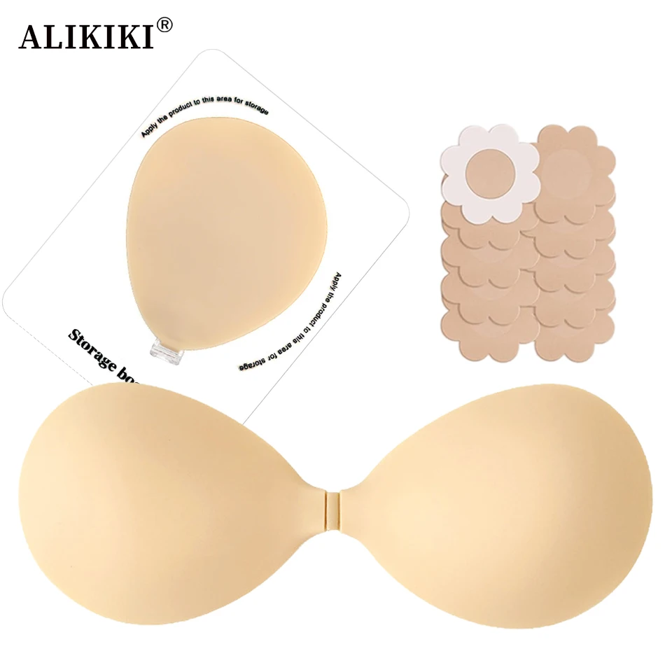 Силиконовые самоклеящиеся накл – обзор и цена Backless Bra Sticky